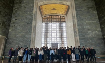 Beylikovalı öğrenciler Ankarayı ziyaret ediyor
