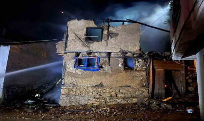 Bursada ahırda çıkan yangında 10 büyükbaş hayvan telef oldu