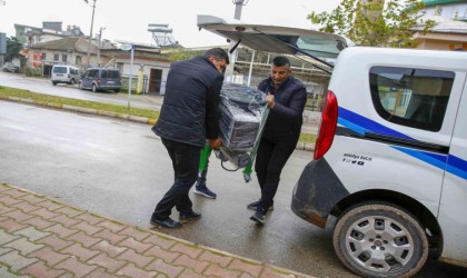 Büyükşehirden Çakırlardaki üreticilere makine hibesi