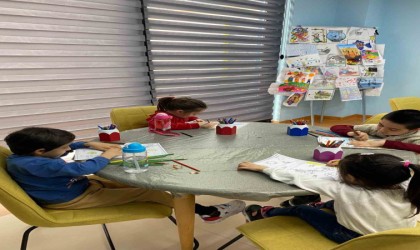 Büyükşehirin ‘çocuklara özel kütüphanesinde yarıyıl tatil yoğunluğu