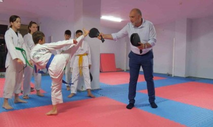 Canikte çocuklara ücretsiz spor eğitimi