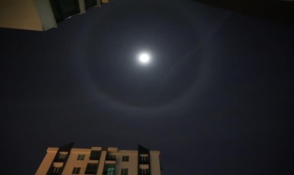 Diyarbakırda ay halesi