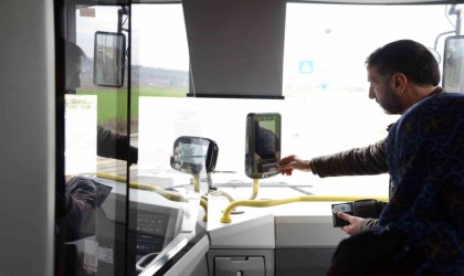 Diyarbakırda toplu taşımada NFC-QR kod uygulaması başladı