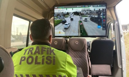 Dron destekli trafik denetimleri arttı