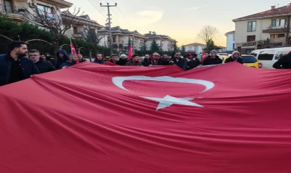 Düzce’de gençler şehitler için yürüdü