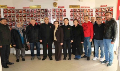 Edirne Jandarma Komutanı Büber şehit aileleriyle bir araya geldi