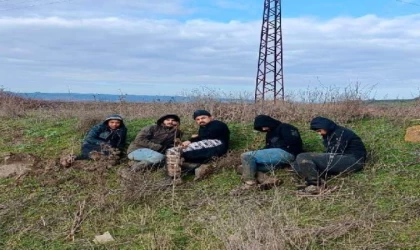 Edirne’de 21 kaçak göçmen yakalandı