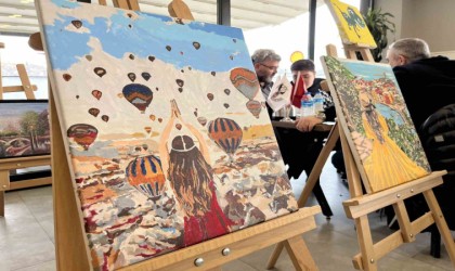 En özel sergi: Özel çocukların resimleri, Gazzeli çocuklar için sergilendi