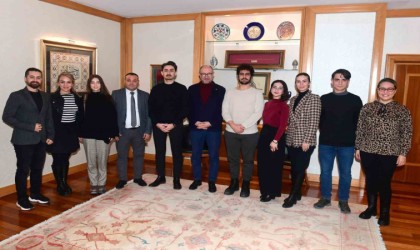 ES-ABdan Rektör Erdala ziyarette bilgi paylaşımı yapıldı