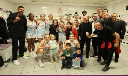 EuroCup Women Son 16 Turu: Melikgazi Kayseri Basketbol: 76 - NKA Pecs Üniversitesi: 65