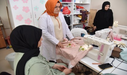 Filografi ve dikiş nakış kursuna büyük ilgi