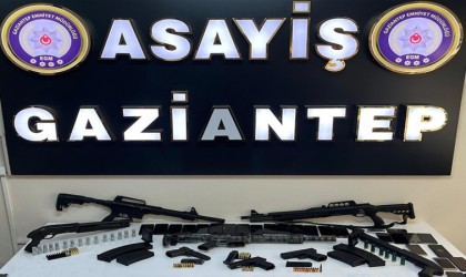 Gaziantepte asayiş operasyonunda 191 kişi tutuklandı