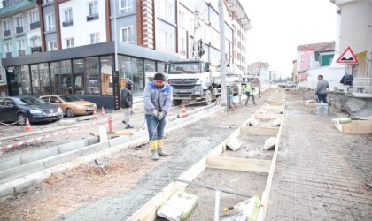 Hacı Hıfzı Emer Caddesinde çalışmalar sürüyor