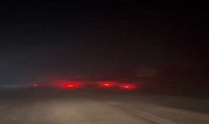 İnegölde faciadan dönüldü o anlar kamerada