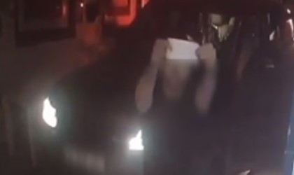 İzmirde bravo dedirten görüntü