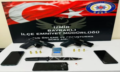 İzmir’de cezaevinden kaçan 2 firari hükümlü operasyonla yakalandı