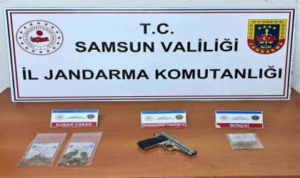 Jandarmanın yılbaşı denetimlerinde uyuşturucu madde ele geçirildi