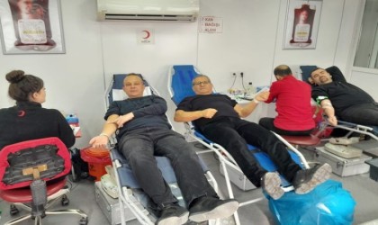 Karapınarda Kızılaydan kan bağışı kampanyası