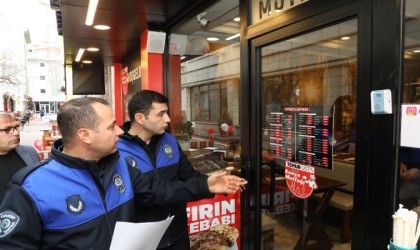 Karatayda lokanta ve kafelere yeni fiyat uygulaması denetimi