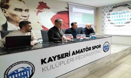 Kayseri U17 Ligi fikstür çekimi yapıldı
