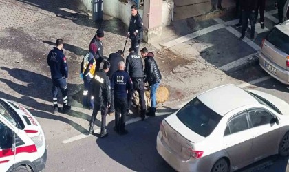 Koyunları ölen adam kendini yakmaya çalıştı