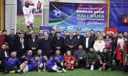 Kütahyada Birimler Arası Halı Saha Futbol Turnuvası düzenlendi