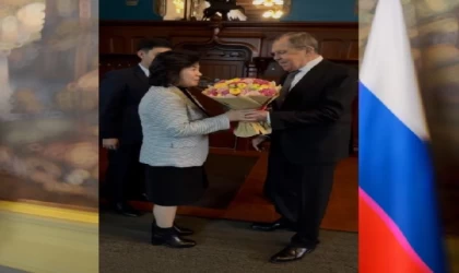 Lavrov, Kuzey Koreli mevkidaşıyla bir araya geldi
