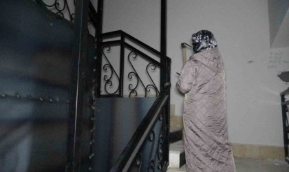 Malatyada hasarlı binalardaki hırsızlık olaylarına karşı keserli nöbet