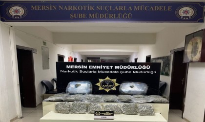 Mersinde aranan şahıs 23 kilo esrarla yakalandı