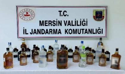 Mersin’de ’kaçak içki’ operasyonunda 3 gözaltı