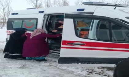 Muradiyede hasta kurtarma operasyonu