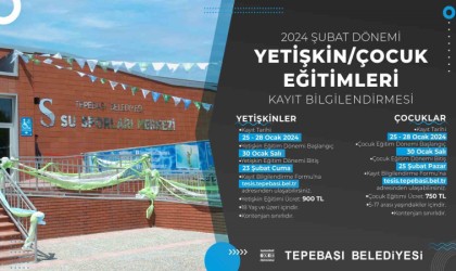 Mustafa Kemal Atatürk Spor Tesislerinde şubat ayı kayıtları başladı