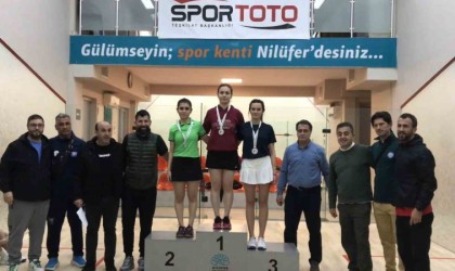 Nilüferde Squash Şampiyonası heyecanı