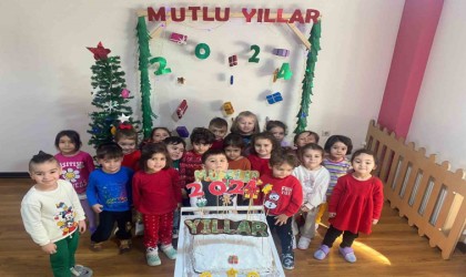 Odunpazarı kreşlerinde yeni yıl kutlandı