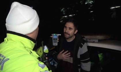 (Özel) Direksiyon başına alkollü geçti, bahaneleri de peş peşe geldi