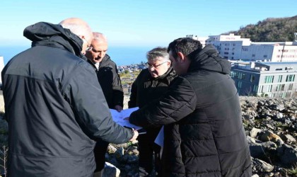 Rektör Özölçerden İbni Sina Kampüsüne ziyaret