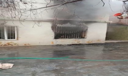 Reyhanlıda ev yangını