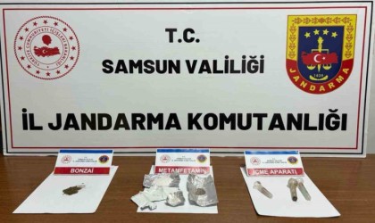 Samsunda uyuşturucuyla yakalanan 3 kişi gözaltına alındı