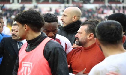 Sivasspor - Gaziantep FK maçı sonrası gerginlik