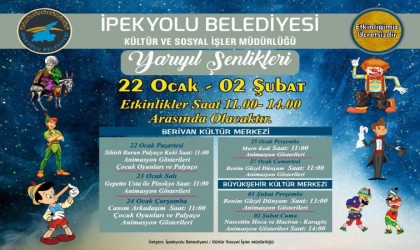 Sömestr tatilinin keyfi İpekyolunda yaşanacak