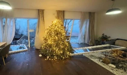 Ukrayna Parlamentosu Üyesi Rudik’in evi, saldırıda hasar gördü