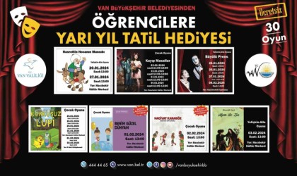 Van Büyükşehir Belediyesinden çocuklara karne hediyesi