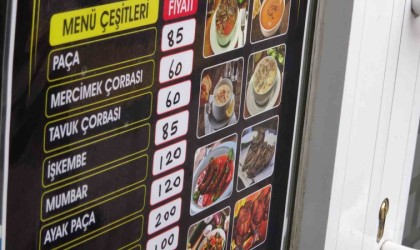 Vandaki iş yerleri fiyat listelerini asmaya başladı