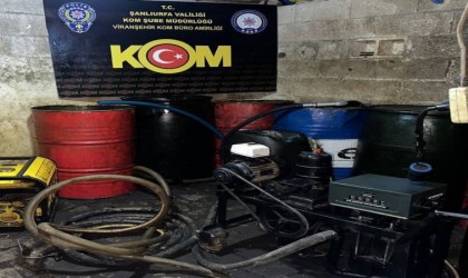 Viranşehirde 2 bin 714 litre kaçak akaryakıt ele geçirildi