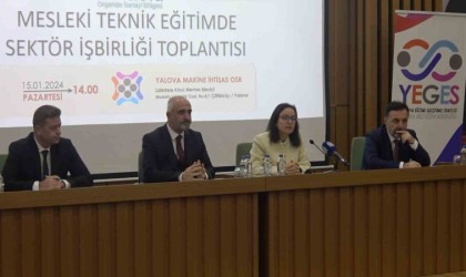 Yalova OSBde Mesleki Teknik Eğitimde İşbirliği Toplantısı