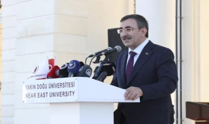 Yılmaz, KKTC Cumhurbaşkanı Tatar ile cami açılışına katıldı