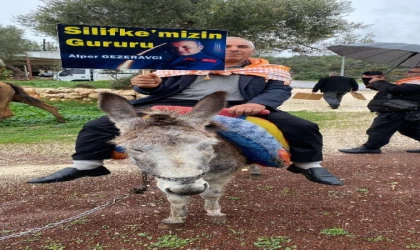 Yörüklerden ilk Türk astronot Alper Gezeravcı’ya pankartlı destek