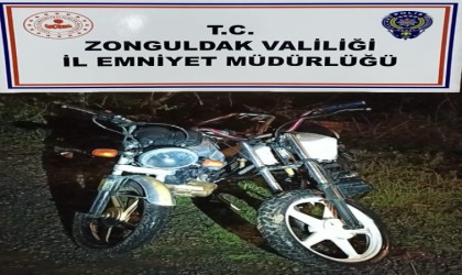 Zonguldakta motosiklet hırsızları yakalandı