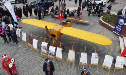 110 yıl önce İstanbuldan Kudüse uçan Edremit Tayyaresi tekrar yapıldı