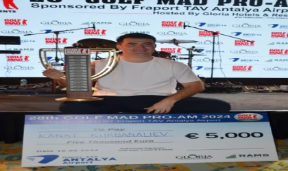 60 bin Euro ödüllü golf turnuvasında şampiyon Kanat Kurbanaliev